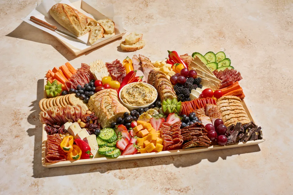 Classic charcuterie board